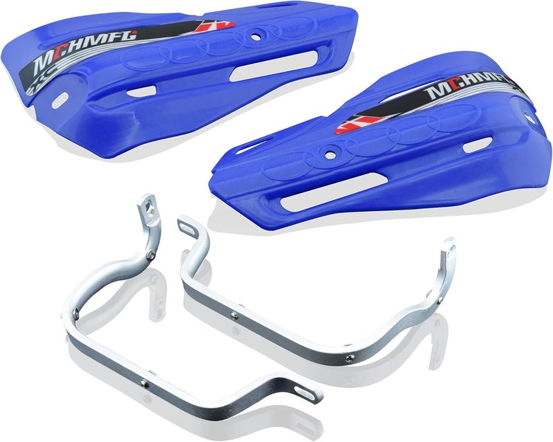 fewfuss Dirt Bike Hand Guards with Grips - Universal Motorcycle Handguards for Pit Bikes ATV Motocross Enduro - Image 3